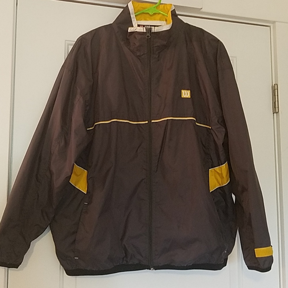 Gender neutral Wilson rain jacket